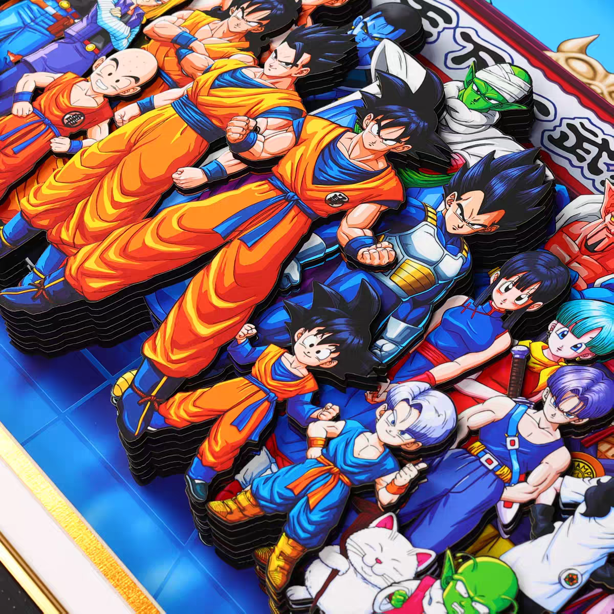 Dragon Ball Universe 3d Stereoscopic Painting