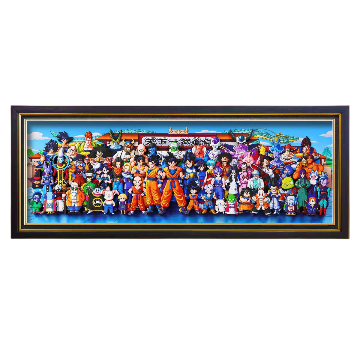 Dragon Ball Universe 3d Stereoscopic Painting