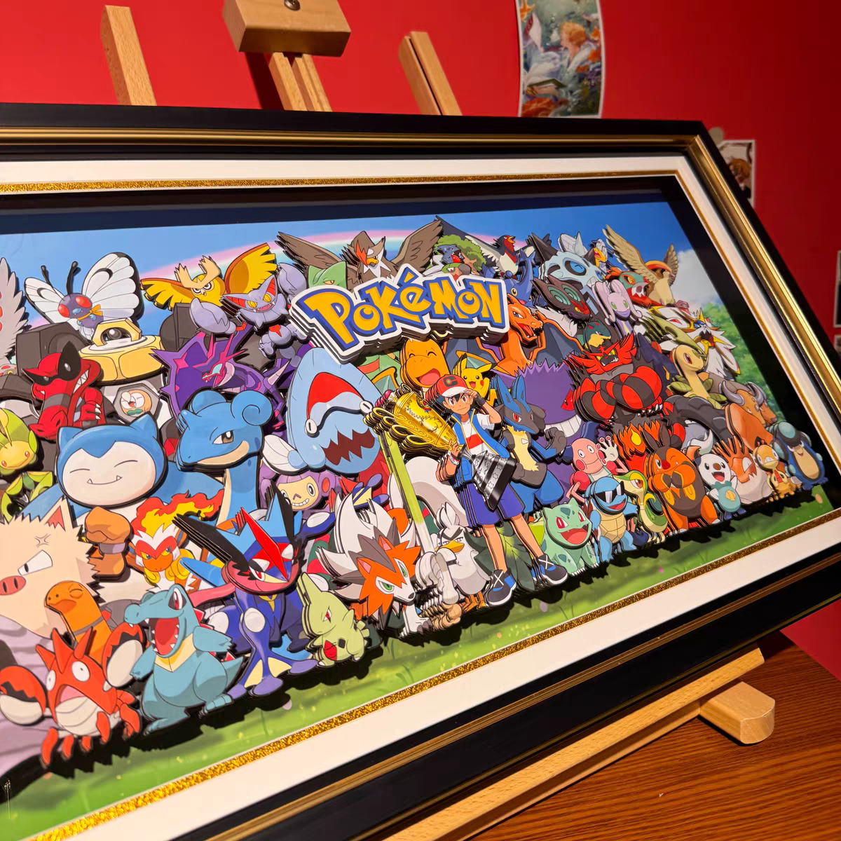 Pokemon 3D Stereoscopic Painting