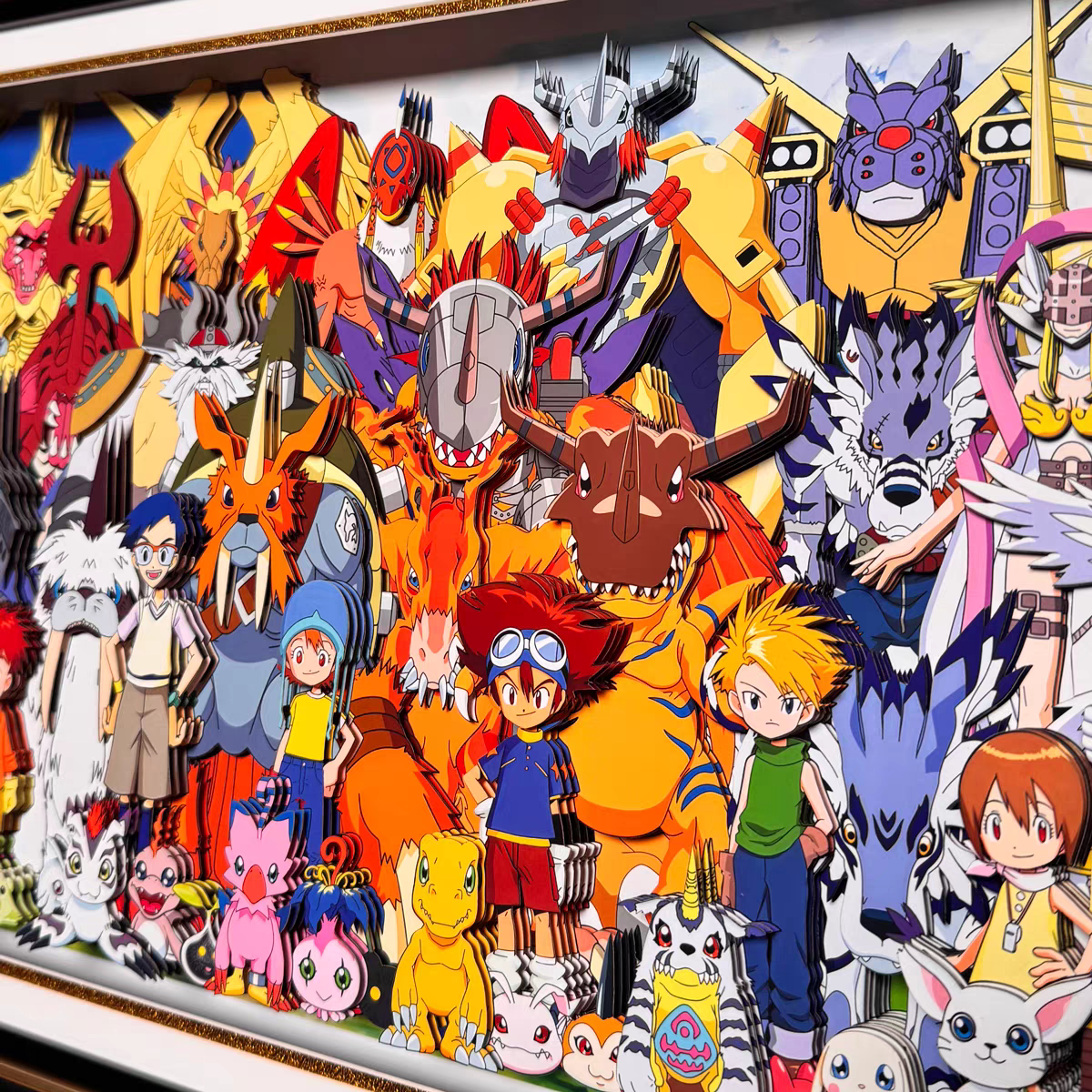 Digimon 3D Stereoscopic Painting