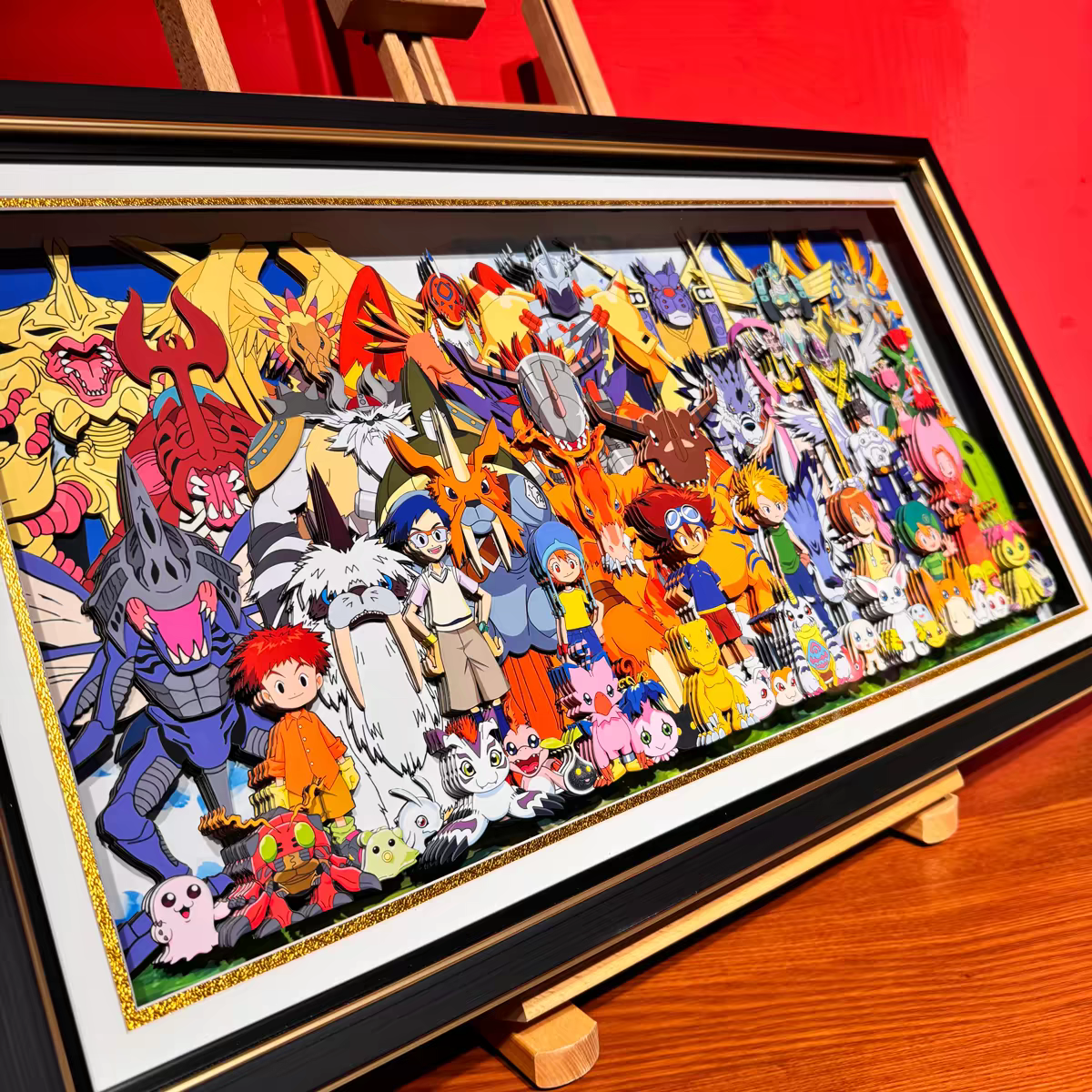 Digimon 3D Stereoscopic Painting