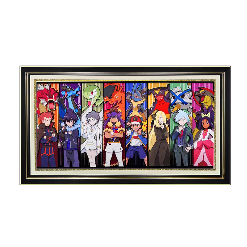 Pokemon 3D Stereoscopic Painting