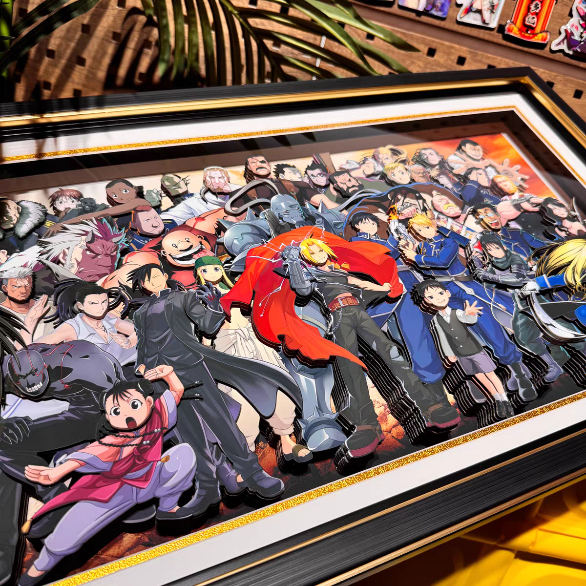 Full Metal Alchemist 3D Stereoscopic Painting