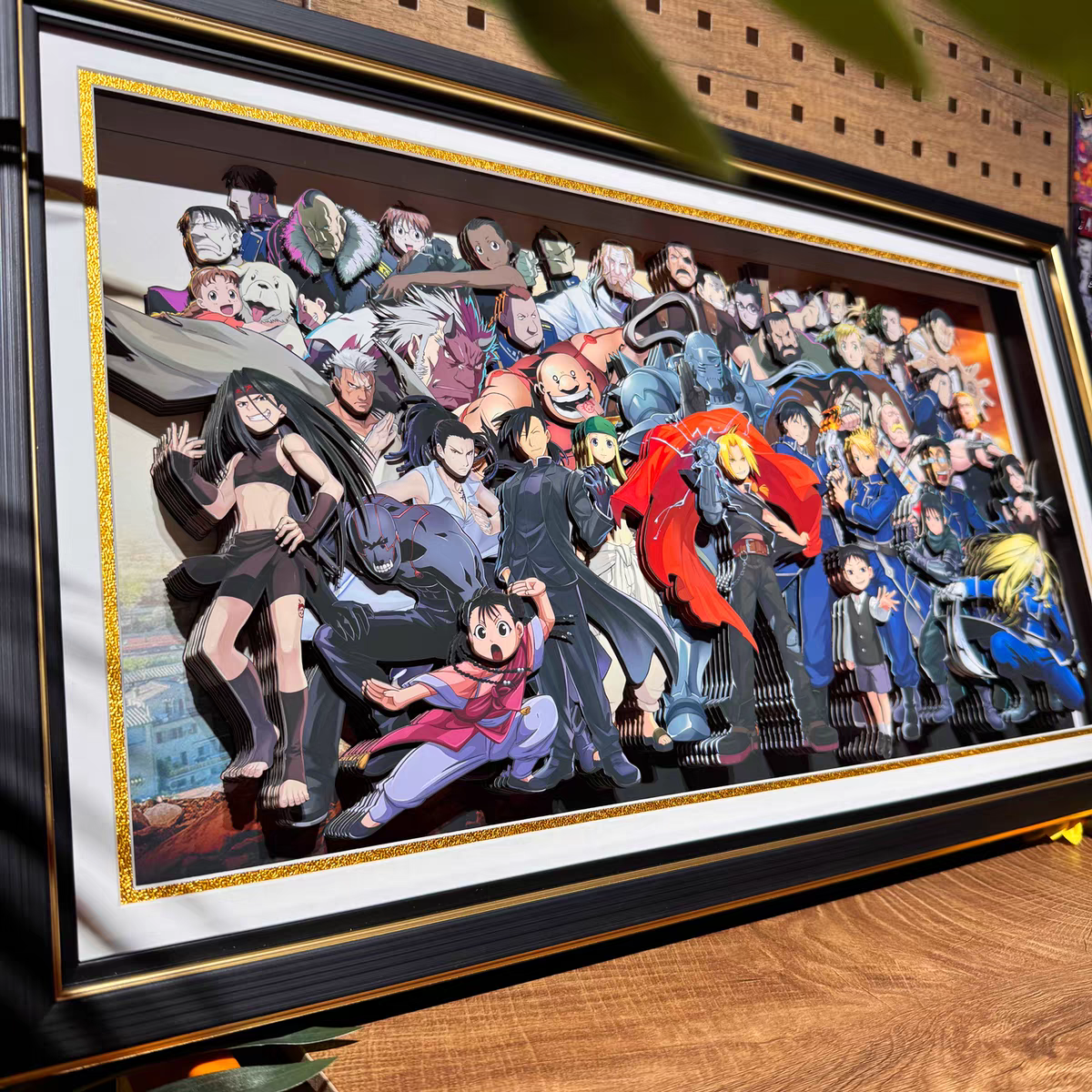 Full Metal Alchemist 3D Stereoscopic Painting