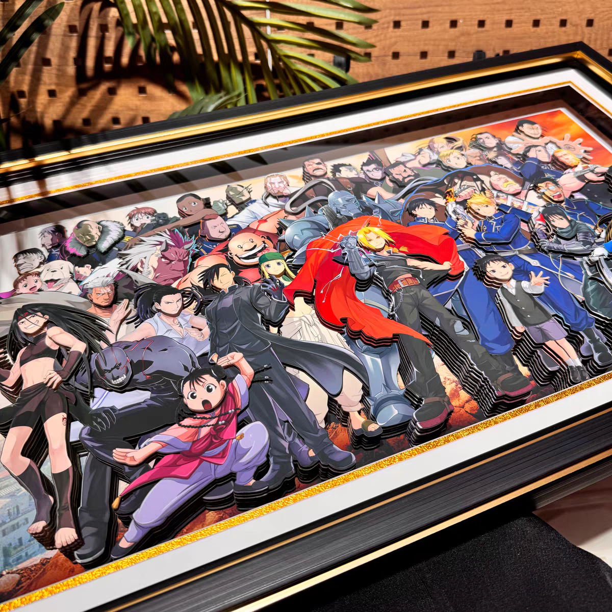 Full Metal Alchemist 3D Stereoscopic Painting