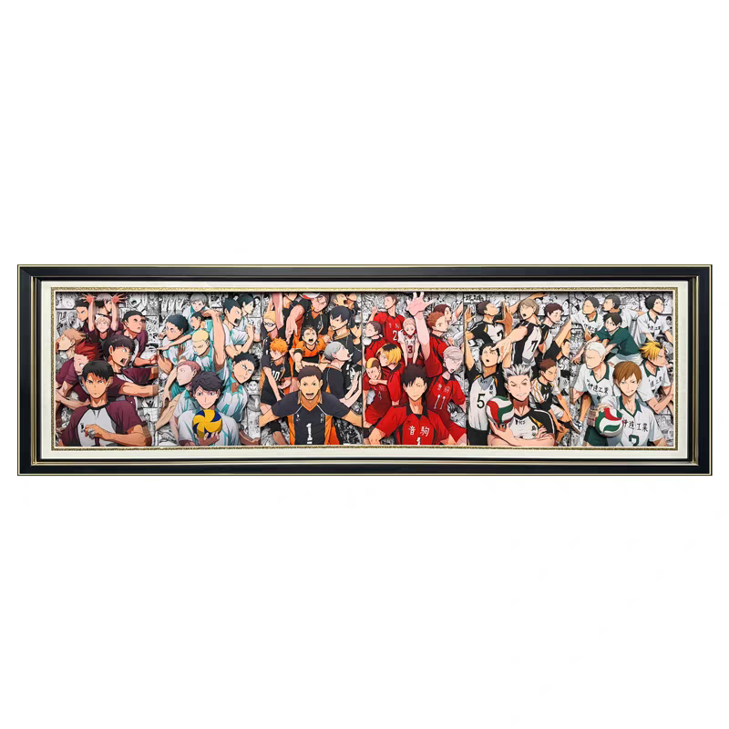 Haikyuu 3D Stereoscopic Painting
