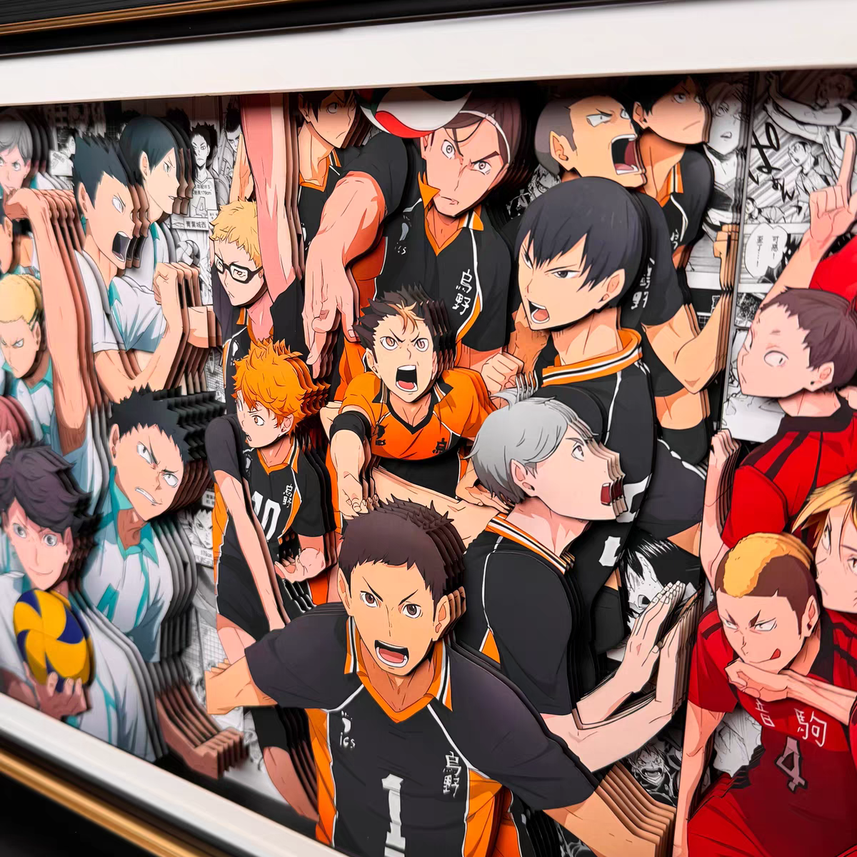 Haikyuu 3D Stereoscopic Painting