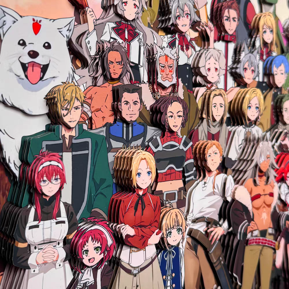 Mushoku Tensei: Jobless Reincarnation 3D Stereoscopic Painting