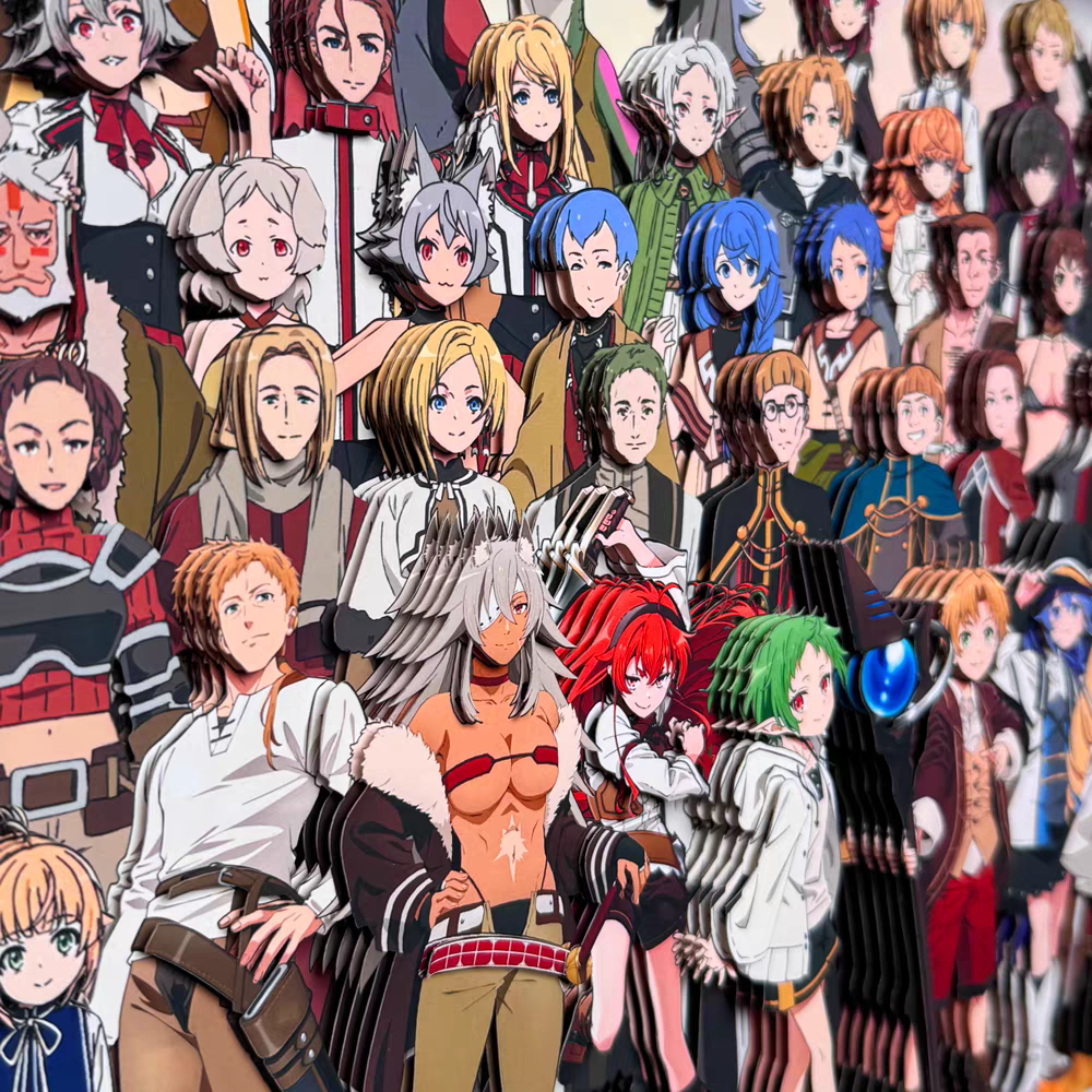 Mushoku Tensei: Jobless Reincarnation 3D Stereoscopic Painting