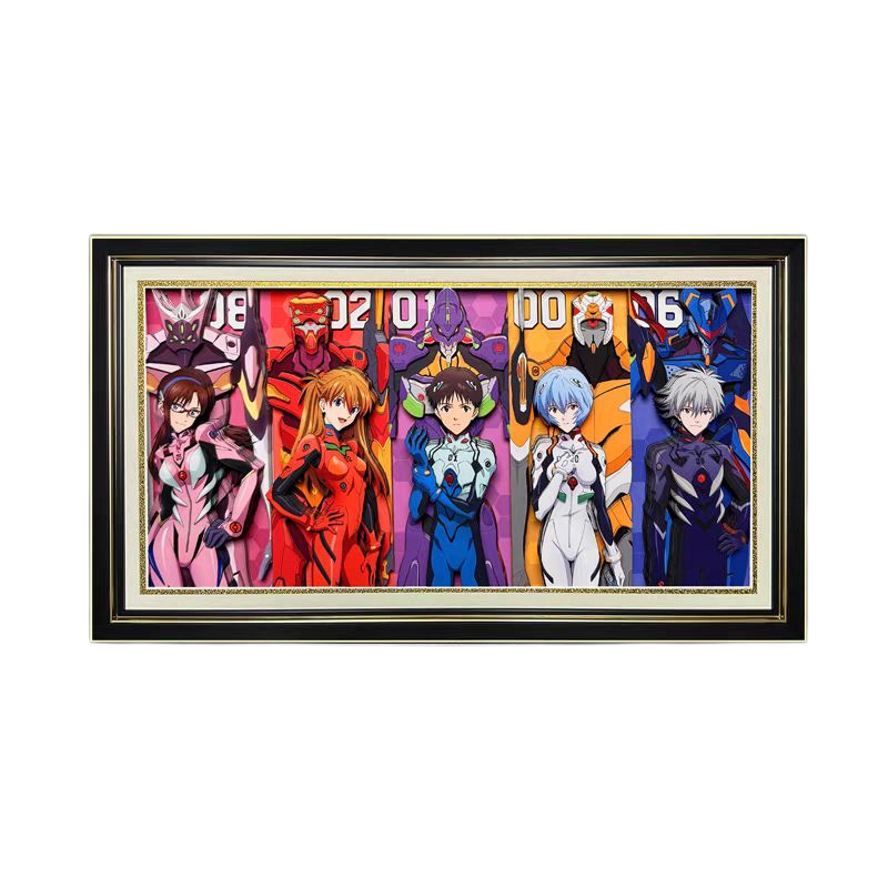 Neon Genesis Evangelion 3D Stereoscopic Painting