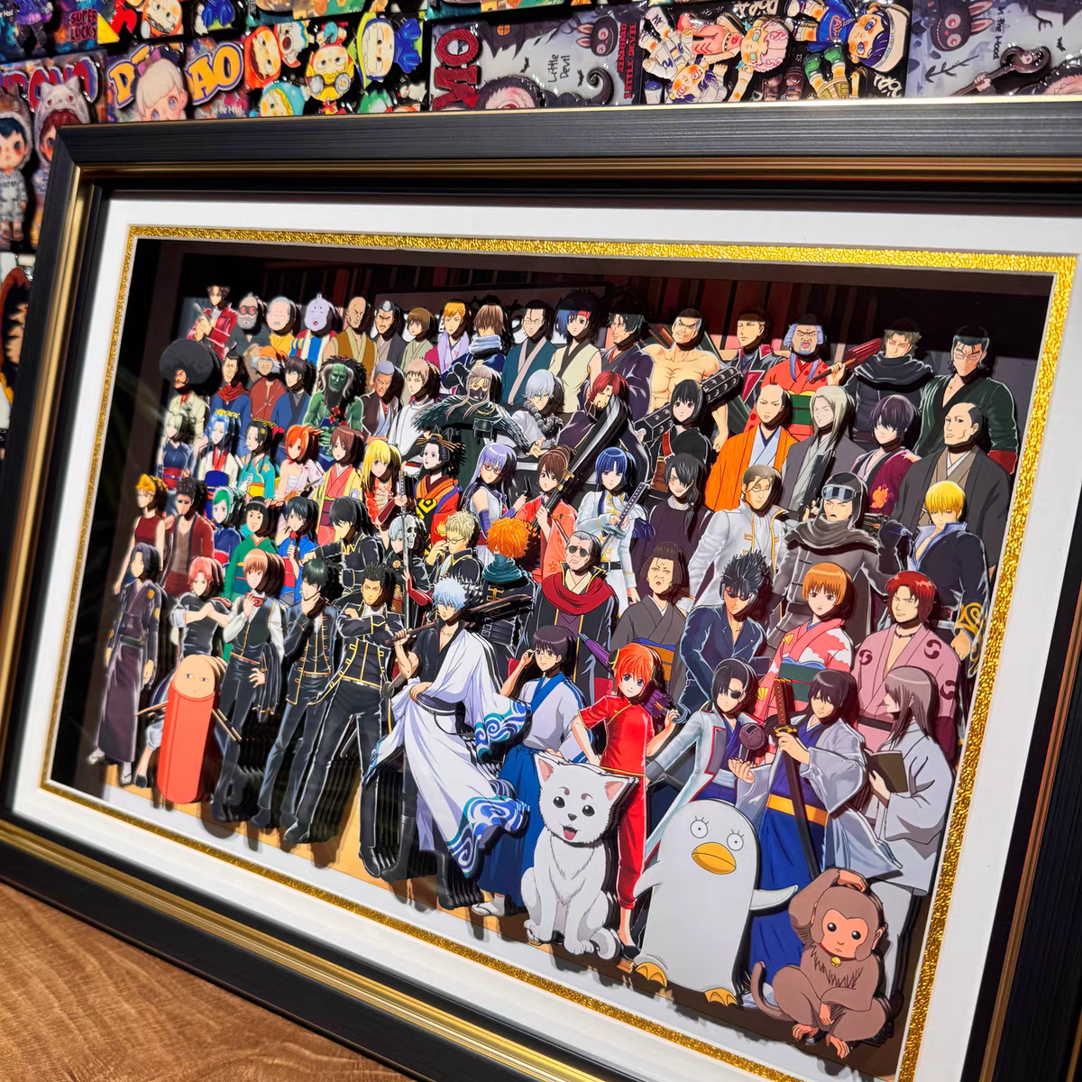 Gintama 3D Stereoscopic Painting