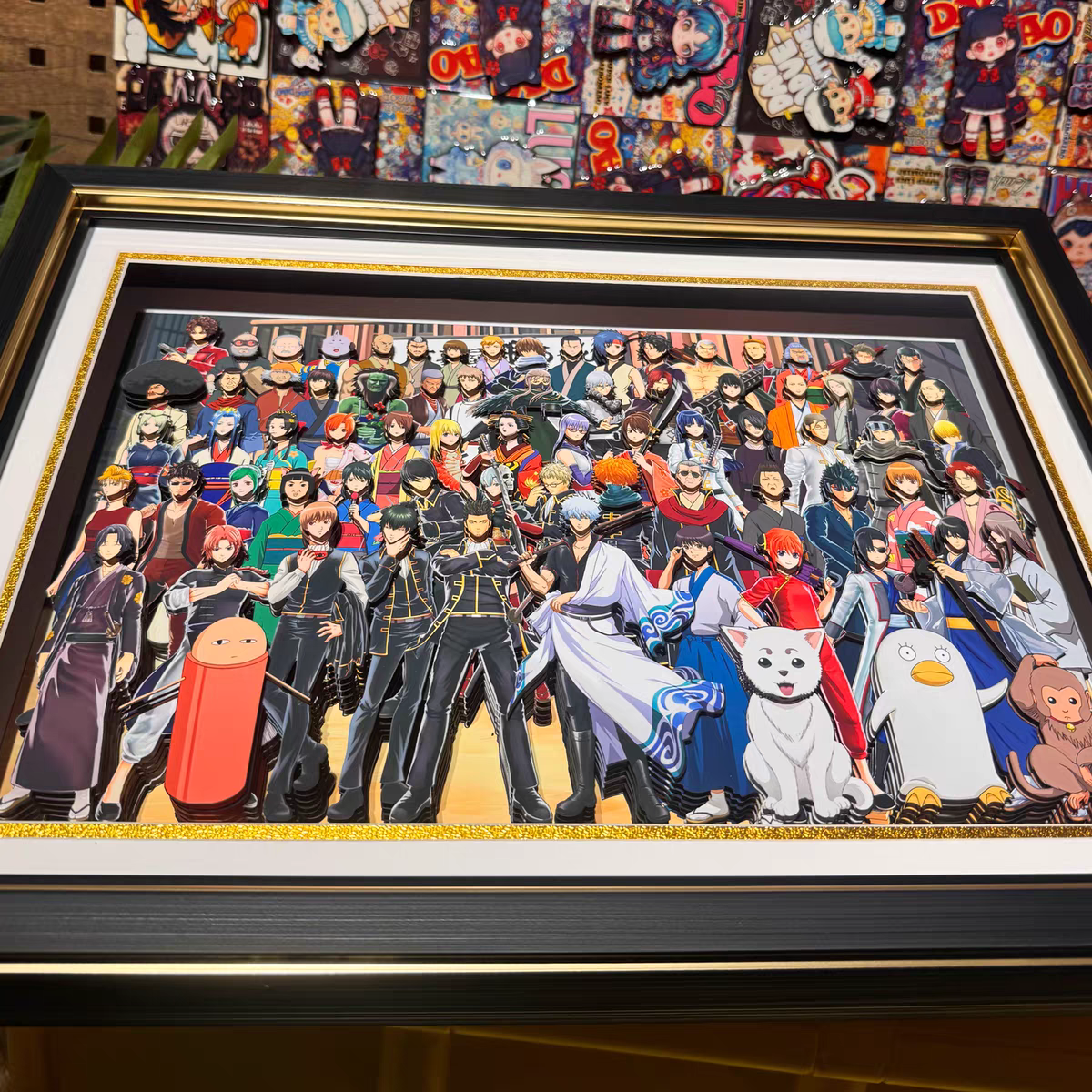 Gintama 3D Stereoscopic Painting