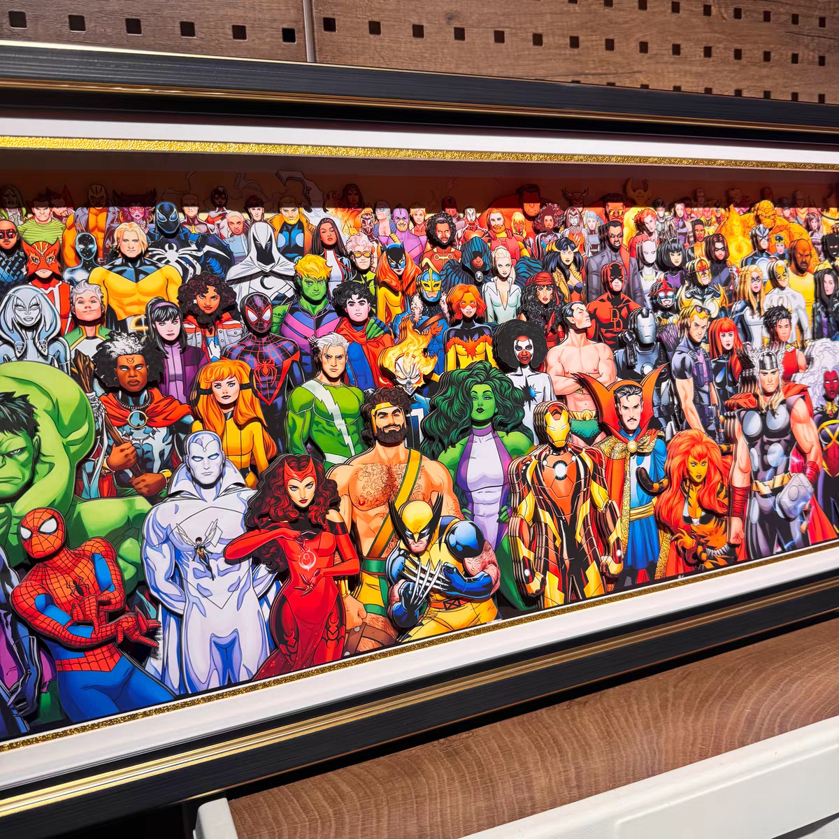 Marvel Universe 3D Stereoscopic Painting