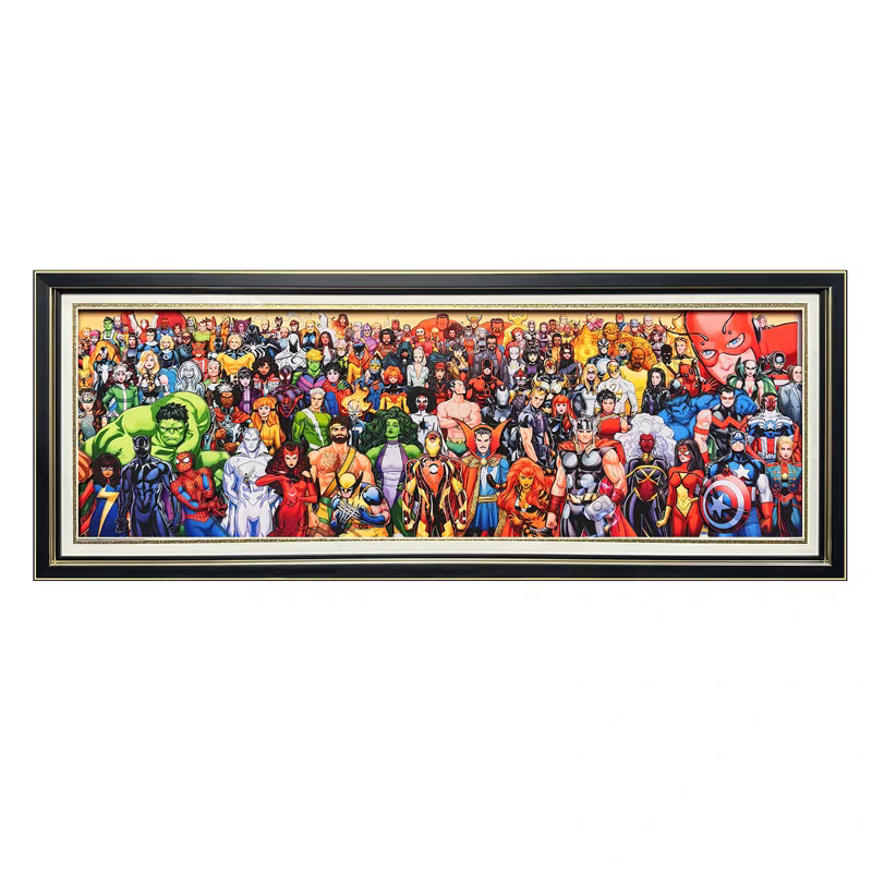 Marvel Universe 3D Stereoscopic Painting
