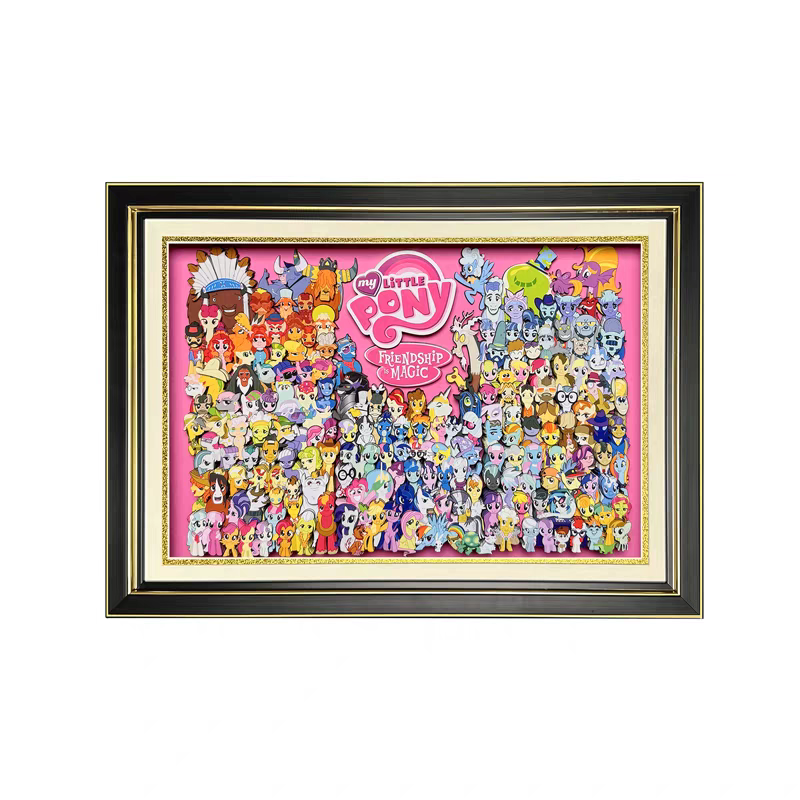 My Little Pony: Friendship is Magic 3d Stereoscopic Painting