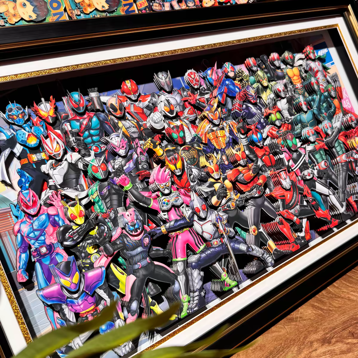 Kamen Rider 3d Stereoscopic Painting