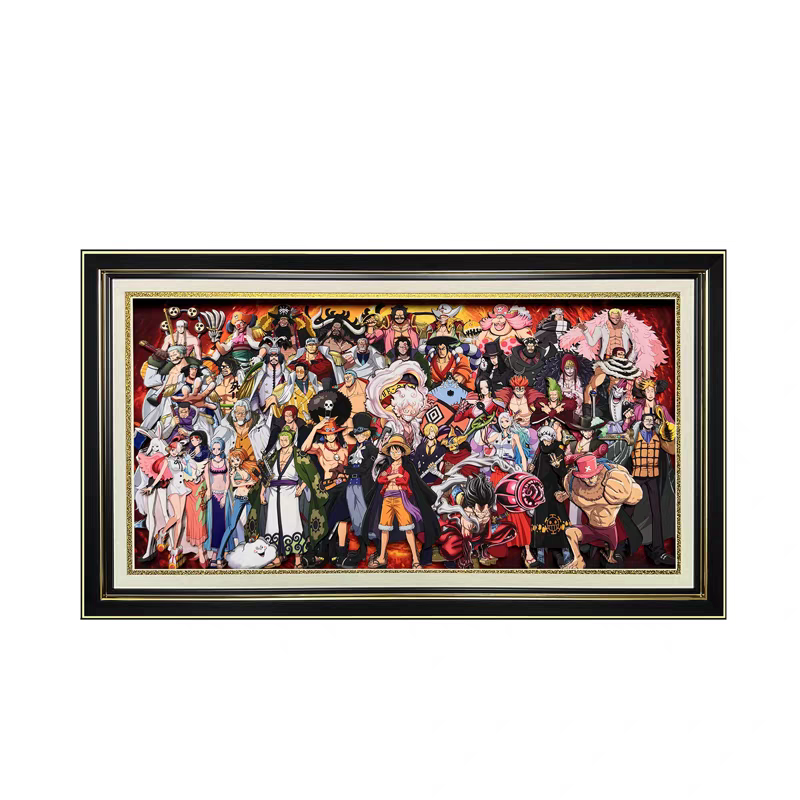 One Piece 3D Stereoscopic Painting