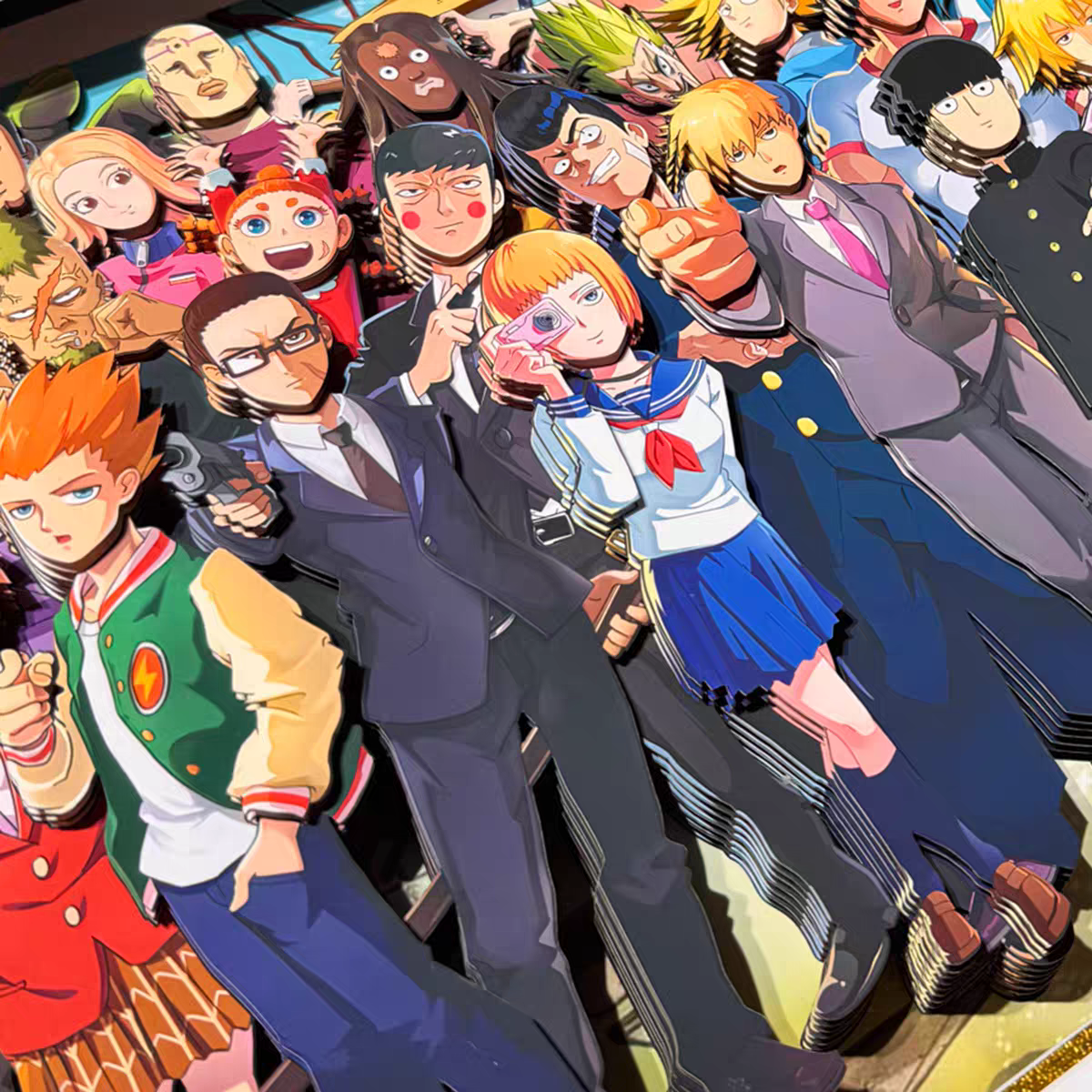 Mob Psycho 100 3D Stereoscopic Painting