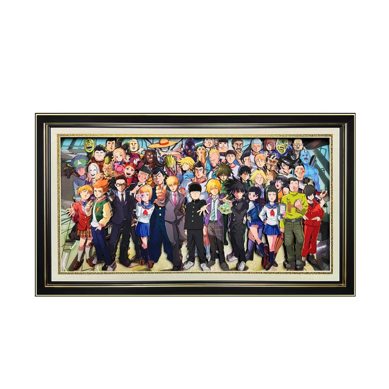 Mob Psycho 100 3D Stereoscopic Painting